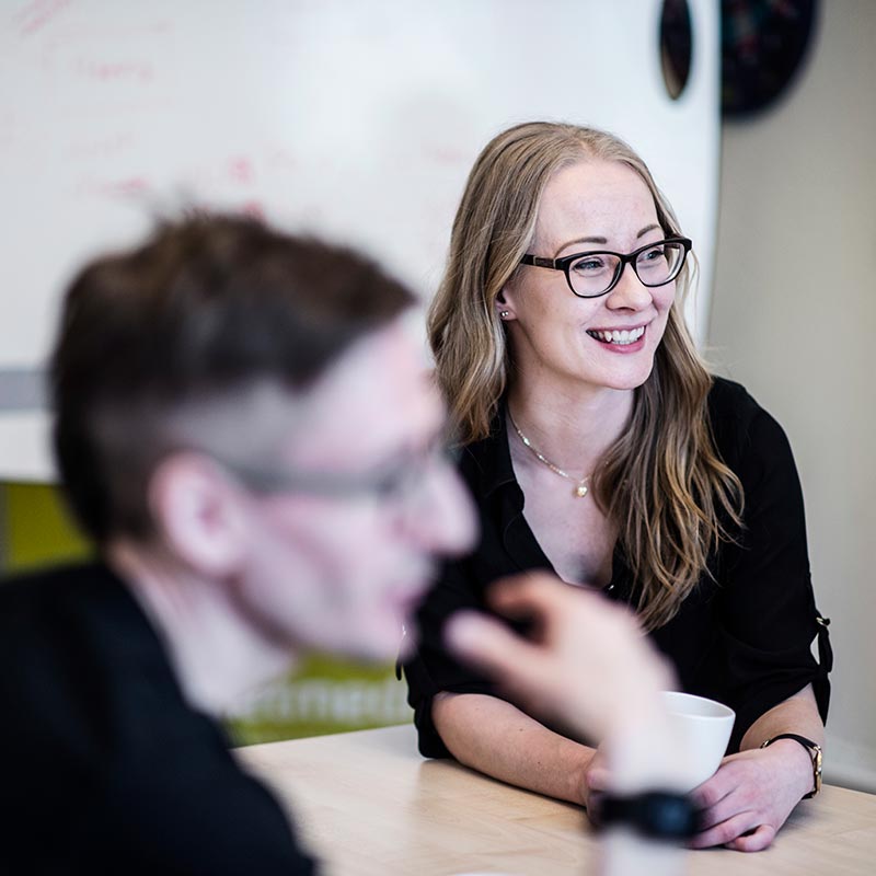 Krisitna tittar efter bra innehåll på webbplatsen